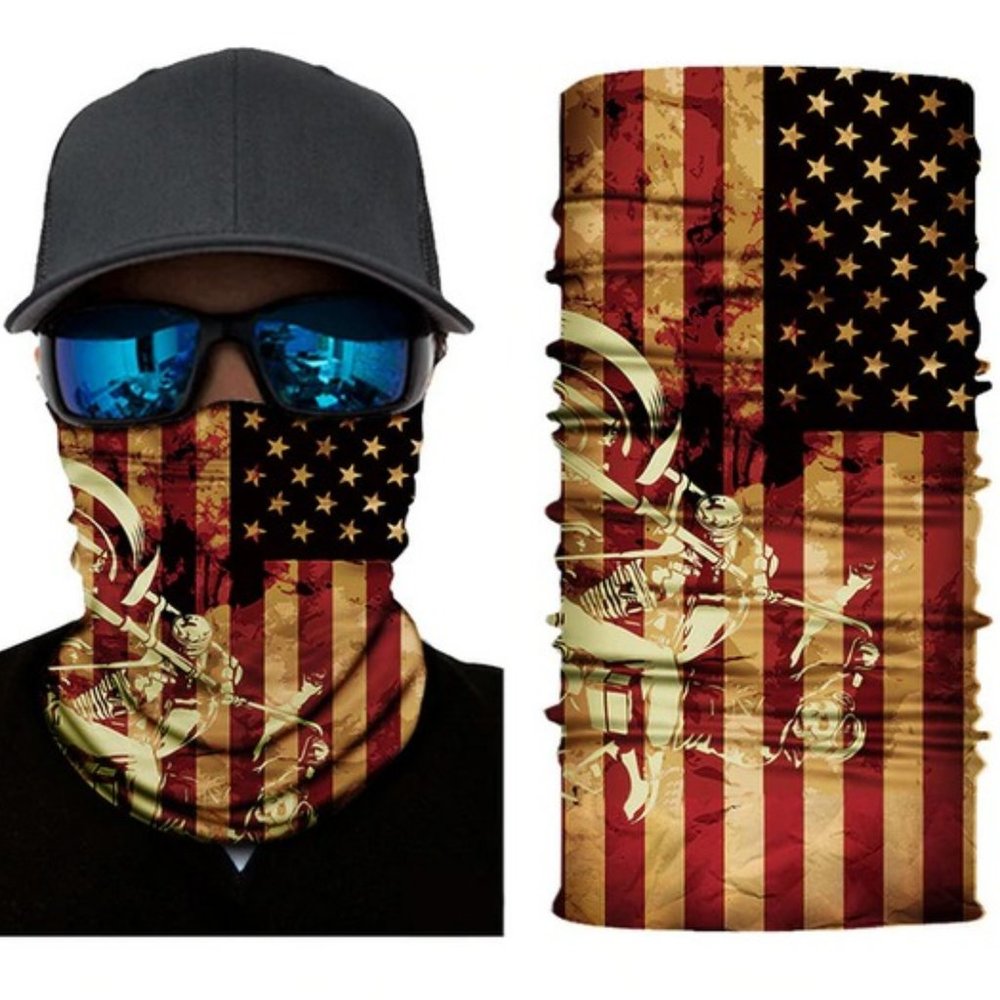 SKULL MASK BANDANA